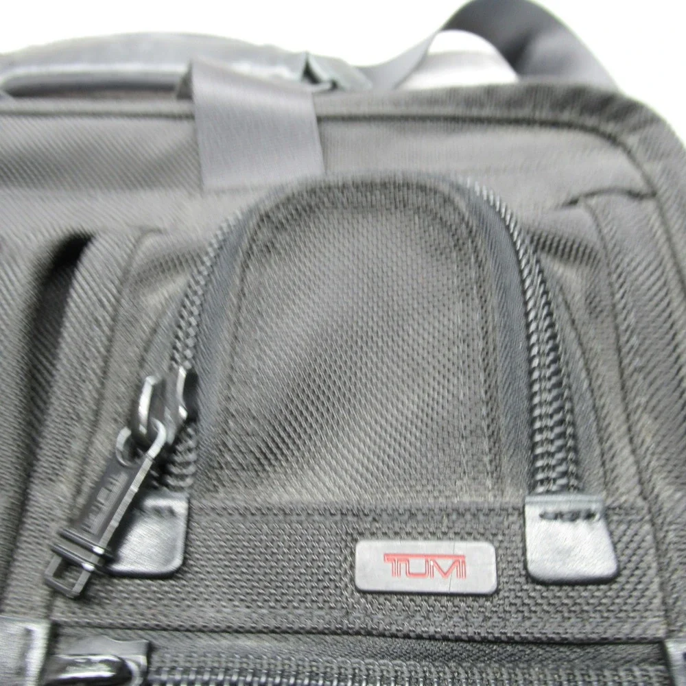 Tumi T-Pass Black Laptop‎ Briefcase Messenger Checkpoint Friendly 26145dh READ